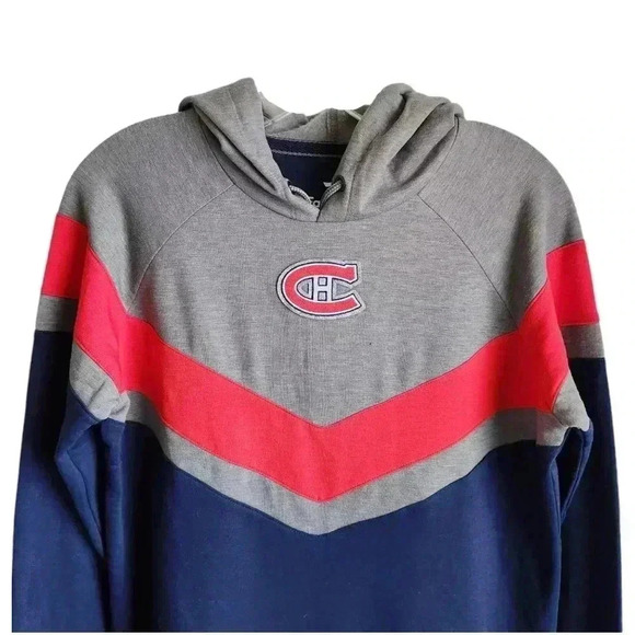 Fanatics Montreal Canadiens Women M Hoodie NHL Slim Lightweight NEW -MINOR FLAWS - Picture 2 of 11